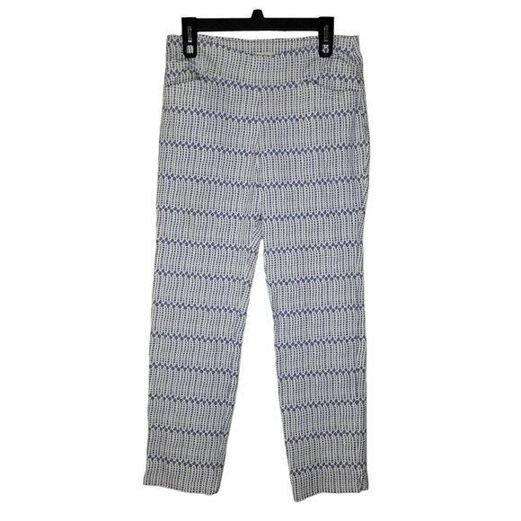 Spartina 449 Ankle Pants Womens Sz L Pull On Stretch Slimming Mesh Tummy Control - Picture 1 of 10